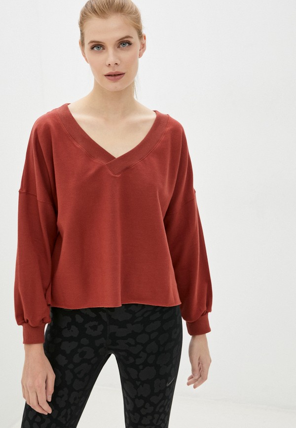 

Свитшот Nike, Бордовый, W NY LUXE OFF MAT FLC VNCK TOP
