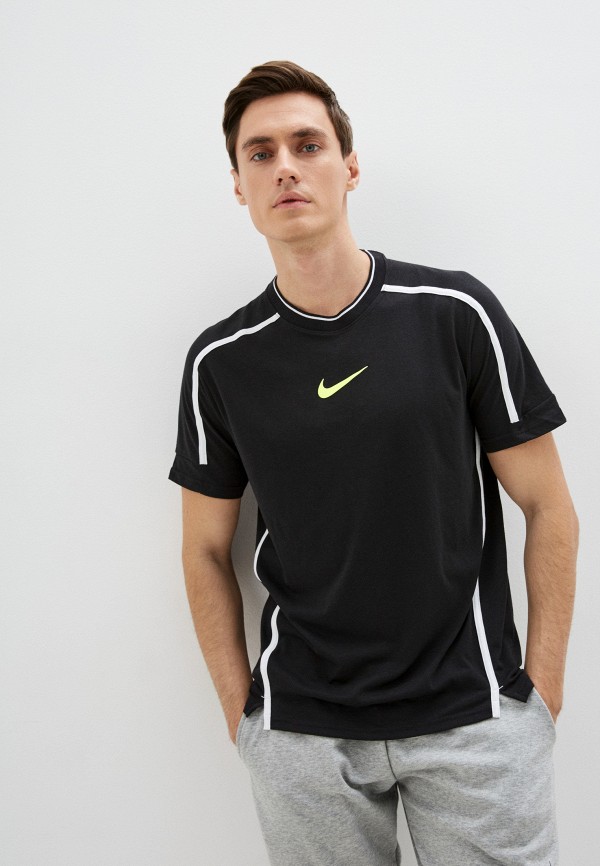 

Футболка спортивная Nike, Черный, M NK DF SC TOP SS