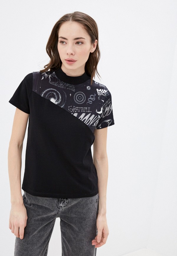 

Футболка Desigual, Черный, Desigual RTLAAR812302
