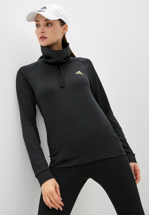 

Лонгслив спортивный adidas, Черный, W BTC SWT