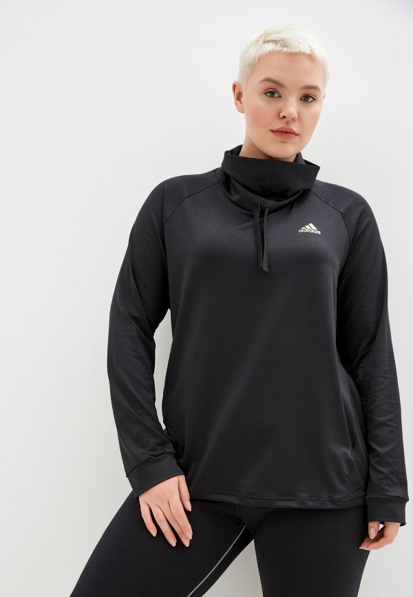 

Лонгслив спортивный adidas, Черный, W BTC SWT