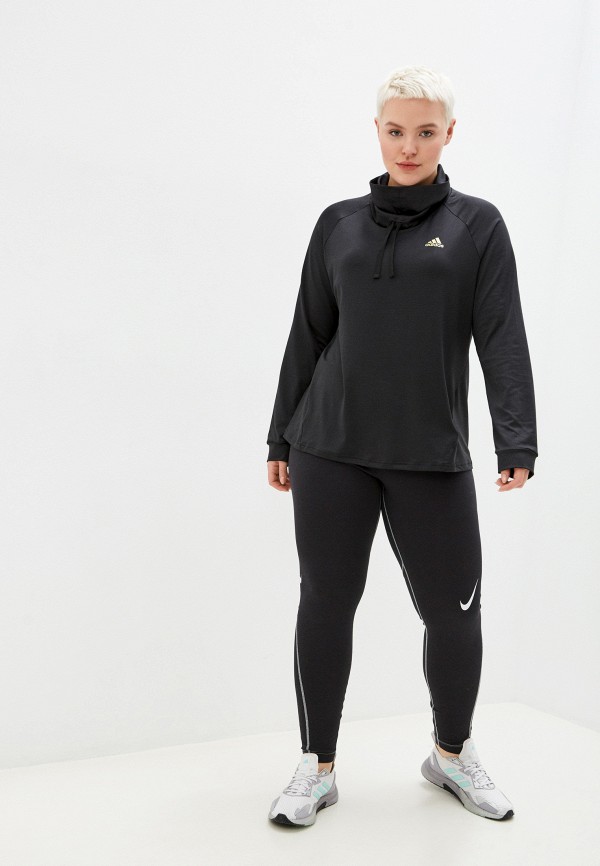 

Лонгслив спортивный adidas, Черный, W BTC SWT
