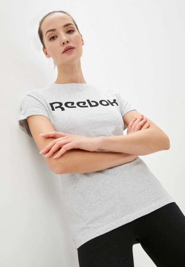 

Футболка Reebok, Серый, Reebok RTLAAR827001