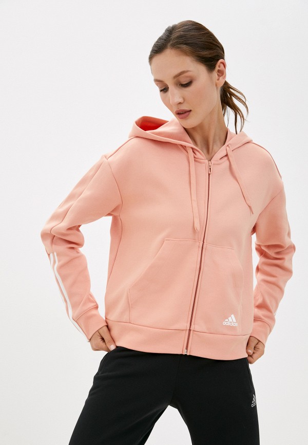 

Толстовка adidas, Коралловый, W DK FZ HD