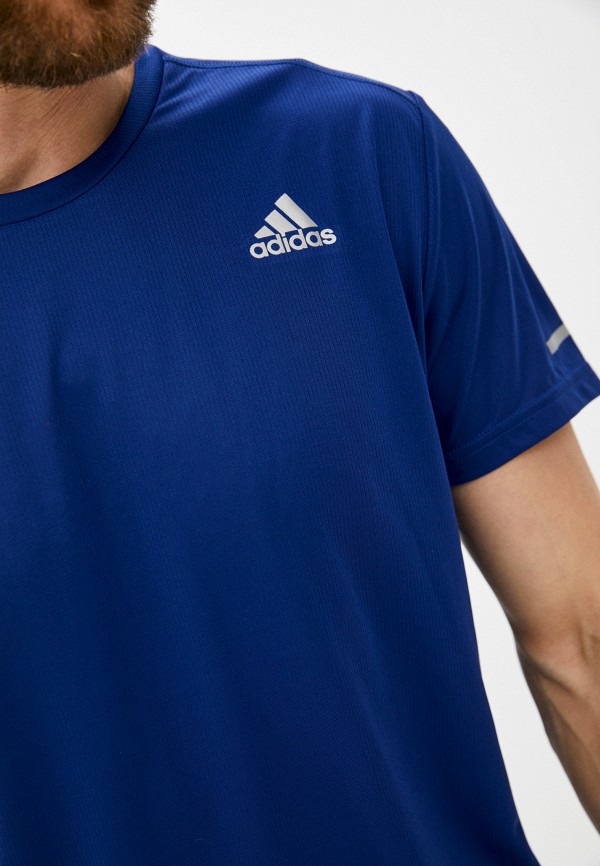 

Футболка спортивная adidas, Синий, RUN IT TEE M