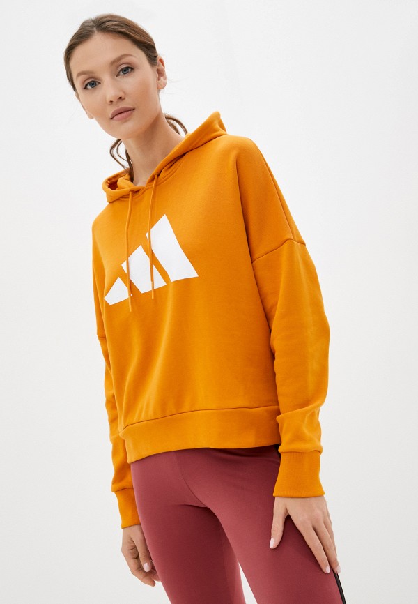 

Худи adidas, Желтый, W FI 3B HOODIE