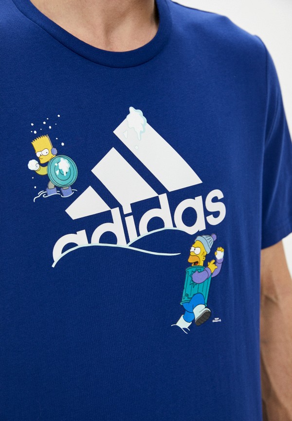 

Футболка adidas, Синий, M SMPSNS SKI T