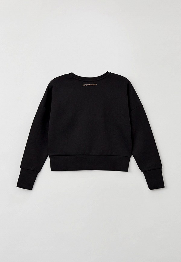 

Свитшот Karl Lagerfeld Kids, Черный