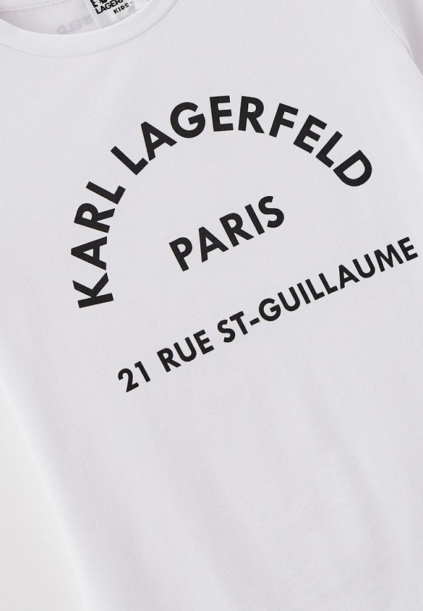 

Футболка Karl Lagerfeld Kids, Белый