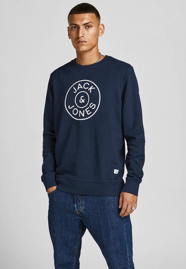 

Свитшот Jack & Jones, Синий