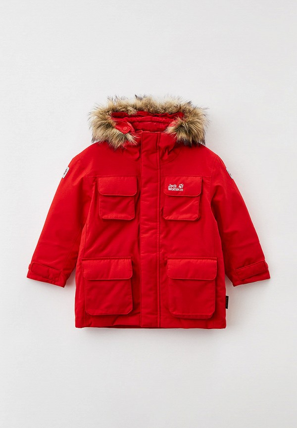 

Парка Jack Wolfskin, Красный
