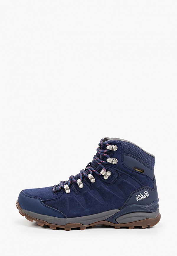 

Ботинки трекинговые Jack Wolfskin, Синий, REFUGIO TEXAPORE MID W
