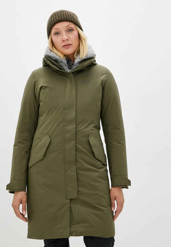 

Пуховик Jack Wolfskin, Хаки, COLD BAY COAT W