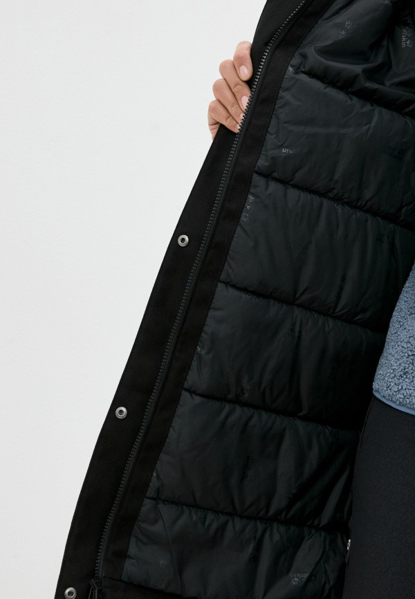 

Парка Jack Wolfskin, Черный, FIERCE WIND PARKA W