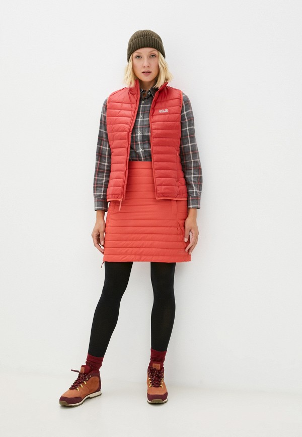 

Жилет утепленный Jack Wolfskin, Красный, JWP VEST W