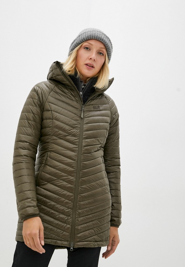 

Пуховик Jack Wolfskin, Хаки, ATMOSPHERE COAT W