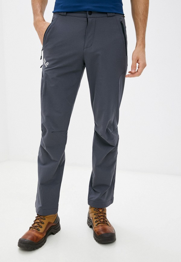 

Брюки утепленные Jack Wolfskin, Серый, ACTIVATE THERMIC PANTS MEN с начесом