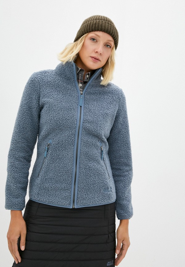 

Олимпийка Jack Wolfskin, Голубой, HIGH CLOUD JACKET W