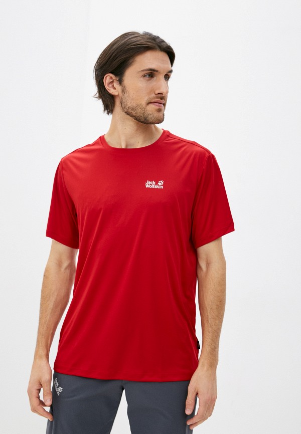 

Футболка спортивная Jack Wolfskin, Красный, TECH T M