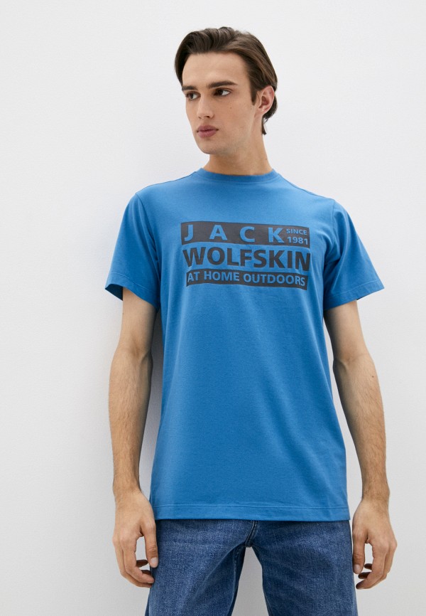 

Футболка Jack Wolfskin, Синий, BRAND T M