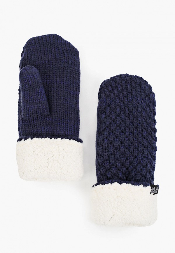 

Варежки Jack Wolfskin, Синий, HIGHLOFT KNIT MITTEN WOMEN