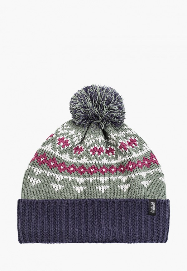 

Шапка Jack Wolfskin, Зеленый, MOUNTAIN CAP W