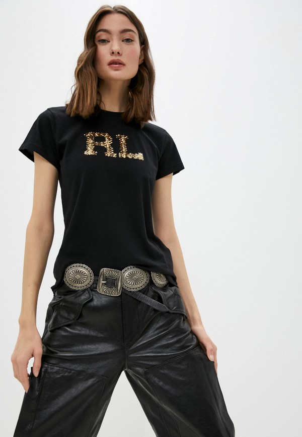 

Футболка Polo Ralph Lauren, Черный, Polo Ralph Lauren RTLAAR927701
