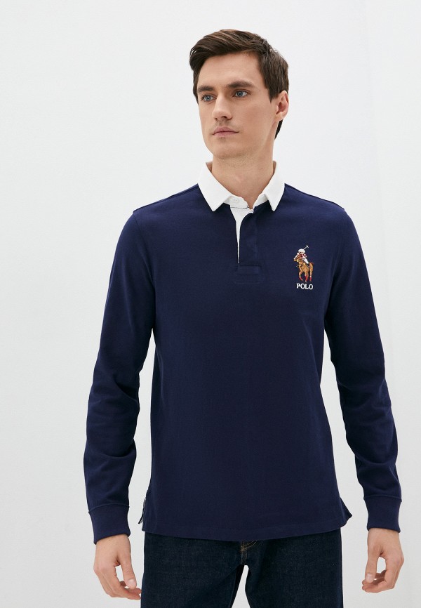 Polo Ralph Lauren синее поло