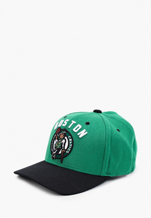 

Бейсболка Mitchell & Ness, Зеленый, NBA Boston Celtics
