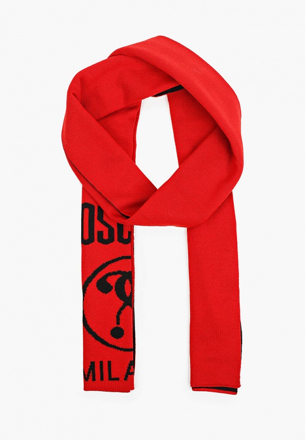 Шарф руба. Moschino Scarf. Платок Moschino красный. Шарф Москино. Шарф Москино коричневый.