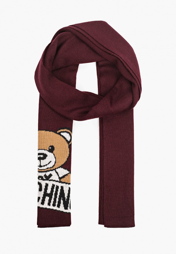 

Шарф Moschino, Бордовый, Moschino RTLAAR956301