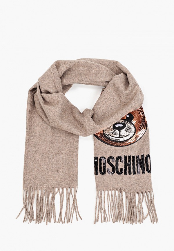 

Шарф Moschino, Коричневый