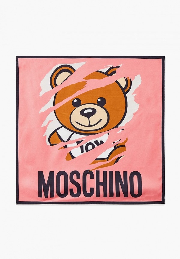 

Платок Moschino, Розовый