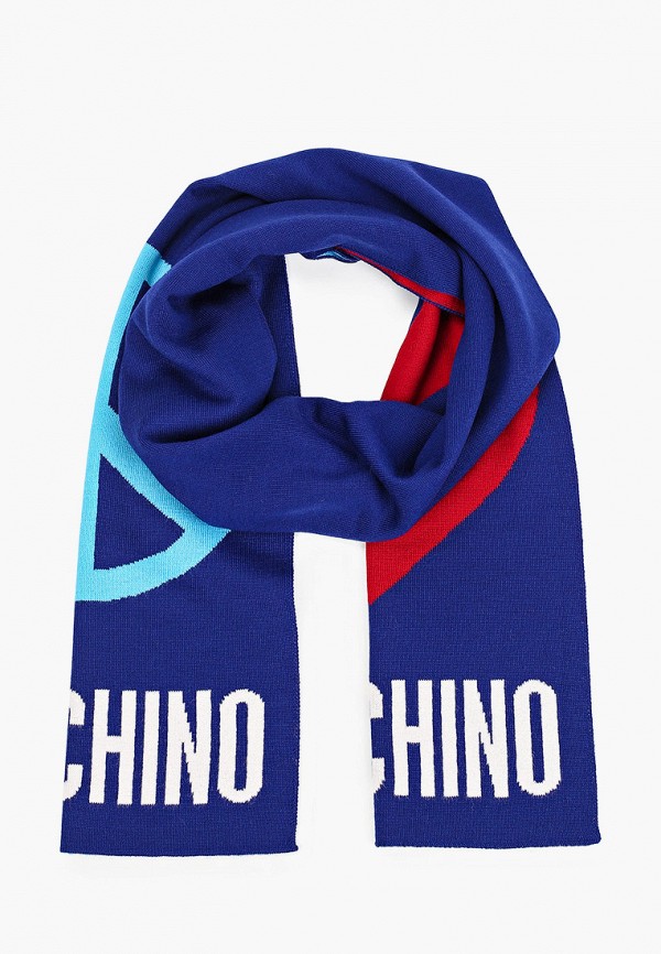 

Шарф Moschino, Синий