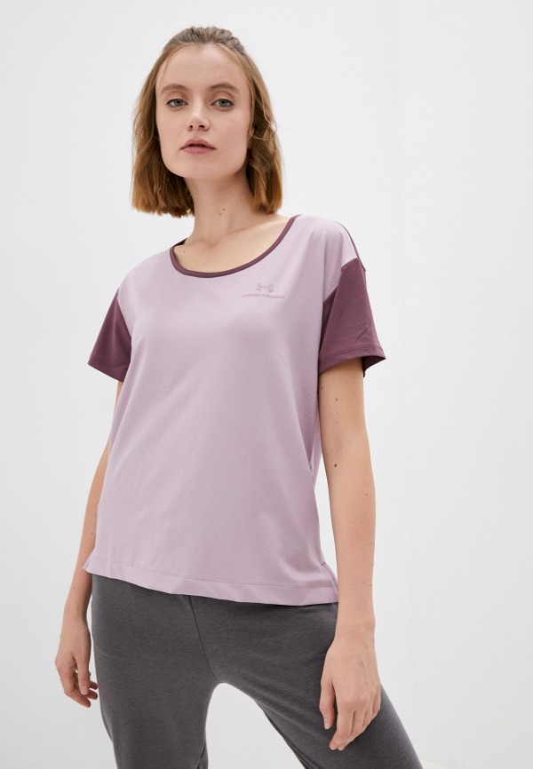 

Футболка спортивная Under Armour, Розовый, UA Rush Energy Novelty SS