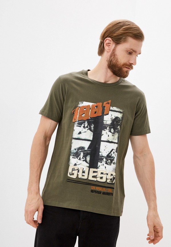 

Футболка Guess Jeans, Хаки, Guess Jeans RTLAAS127001