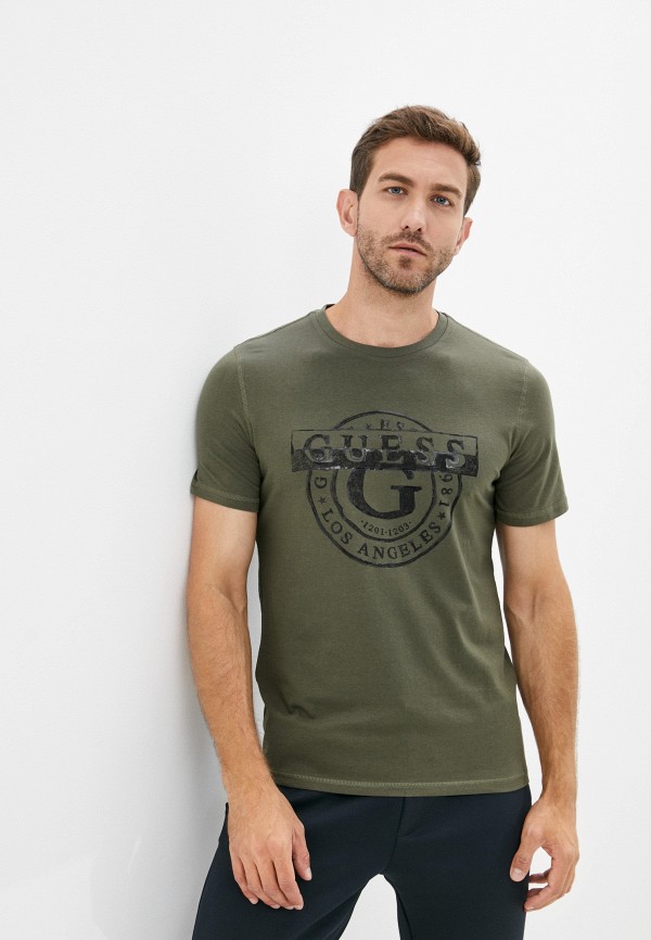 

Футболка Guess Jeans, Хаки