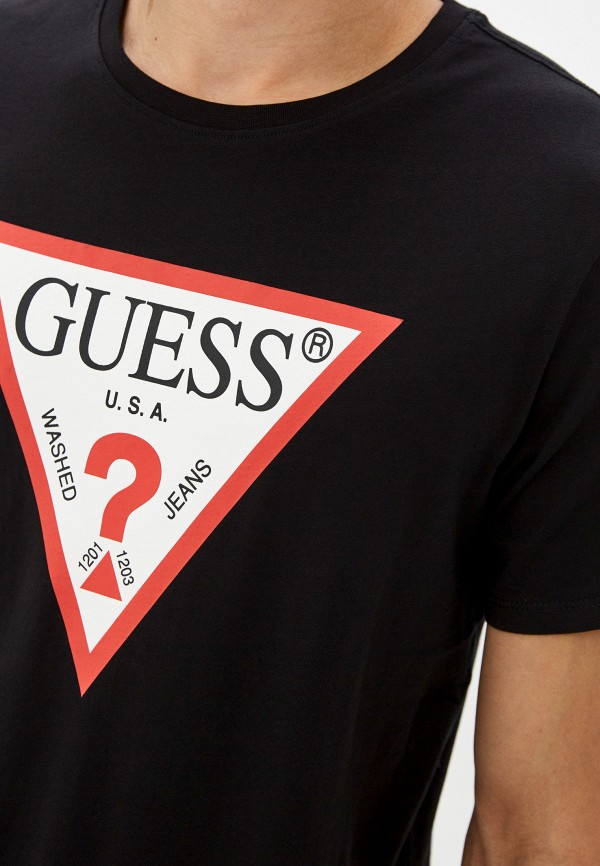 

Футболка Guess Jeans, Черный