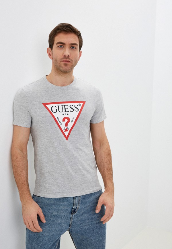 

Футболка Guess Jeans, Серый