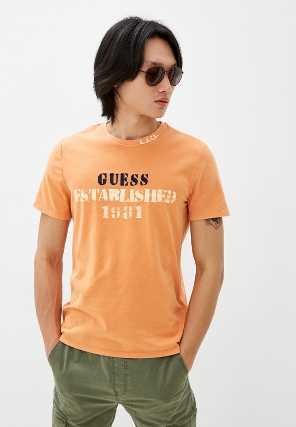

Футболка Guess Jeans, Оранжевый