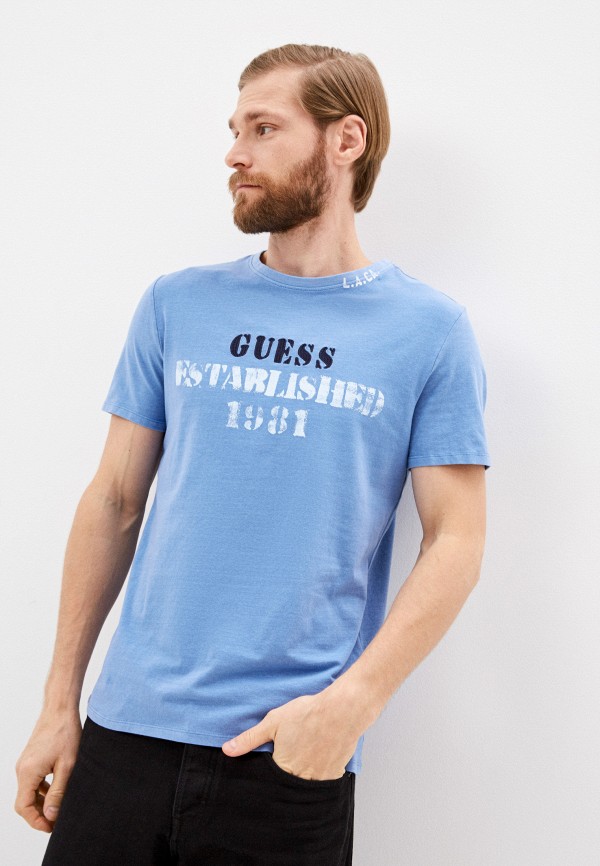 

Футболка Guess Jeans, Синий