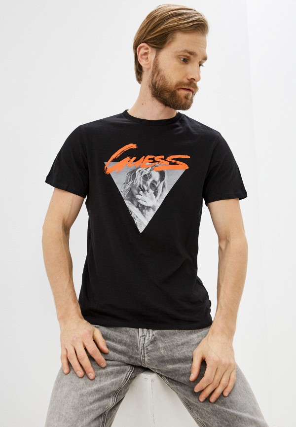 

Футболка Guess Jeans, Черный