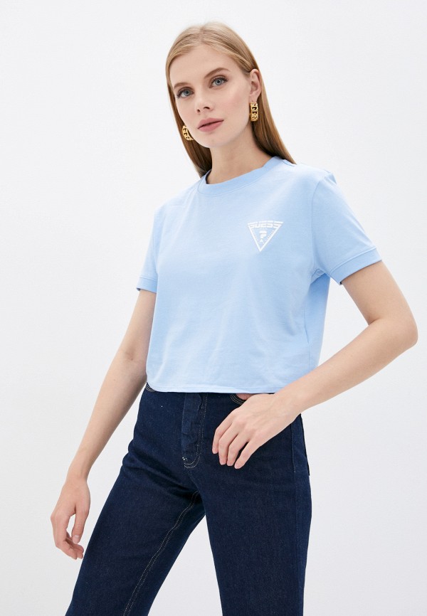 

Футболка Guess, Голубой, AUGUSTA