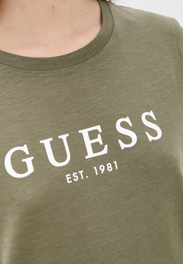 

Футболка Guess Jeans, Хаки