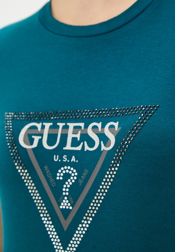 

Футболка Guess Jeans, Зеленый