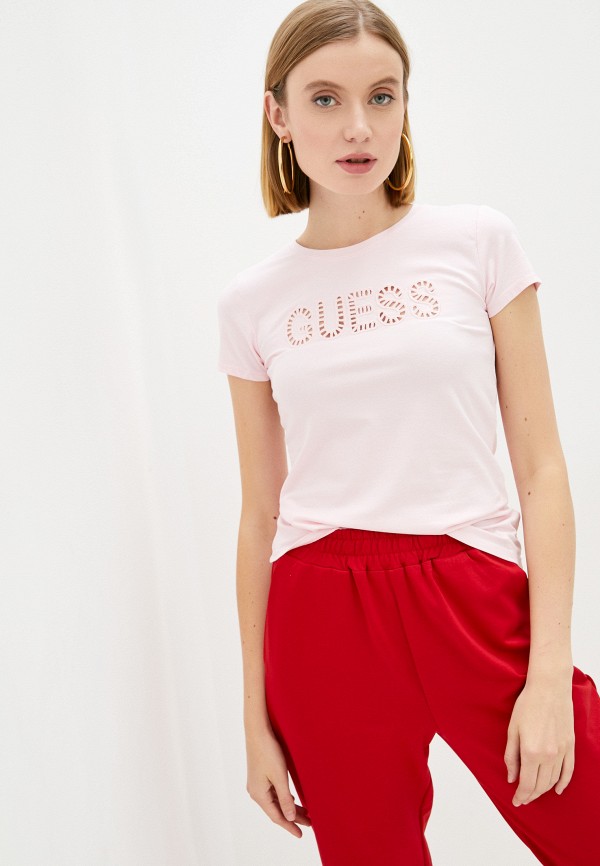 

Футболка Guess Jeans, Розовый