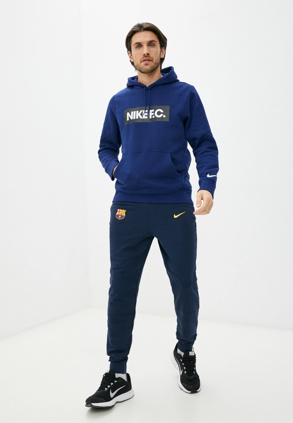 

Брюки спортивные Nike, Синий, FCB M NK GFA FLC PANT FT