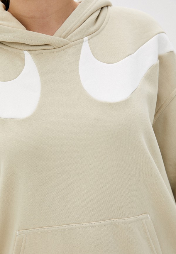 

Худи Nike, Бежевый, W NSW SWSH FLC GX HOODIE PLUS