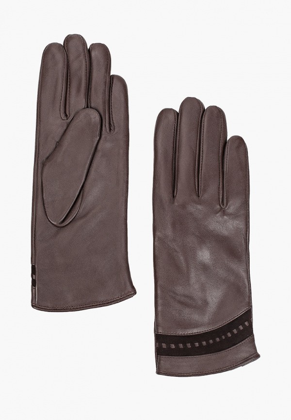 Перчатки Fabretti коричневого цвета