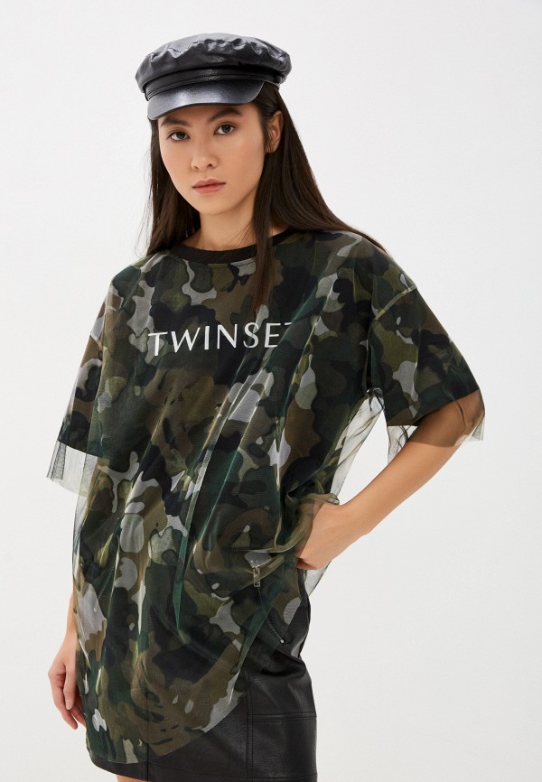 

Футболка Twinset Milano, Хаки, Twinset Milano RTLAAS226801